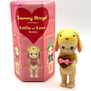 New Unbranded Mini Kewpie/Angel Figure in Sitting Cat Costume, Open Blind Box